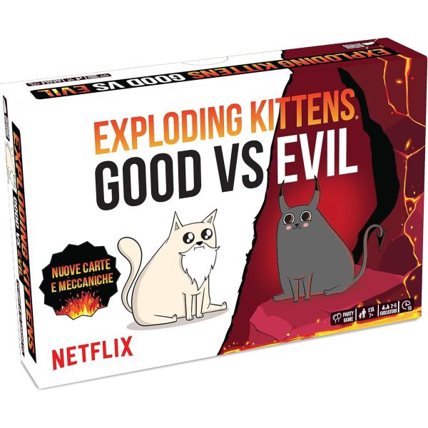Exploding Kittens - Good Vs Evil (Ed. Italiana)