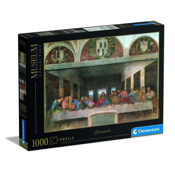 1000 Piece Puzzle - Museum Collection - Leonardo: Last Supper