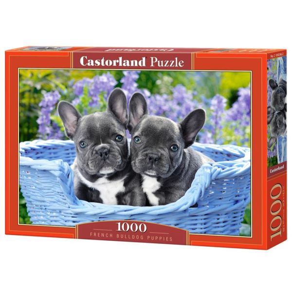 Puzzle 1000 Pezzi - French Bulldog Puppies