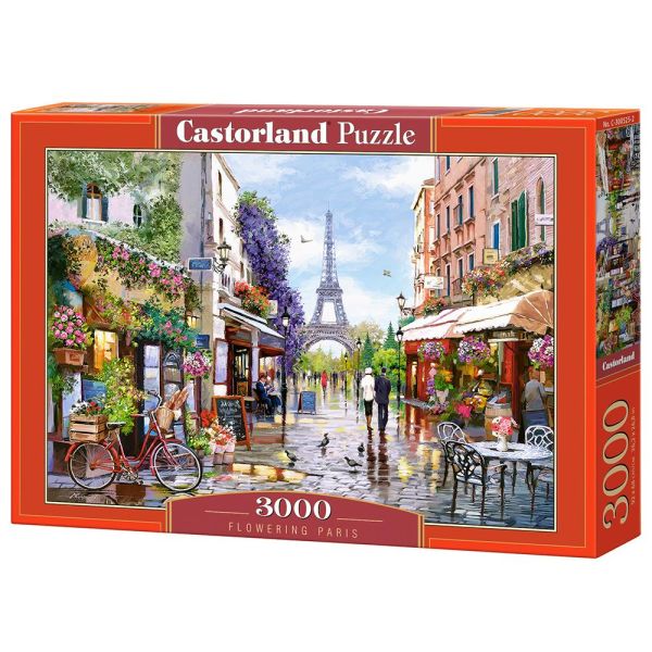 Puzzle da 3000 Pezzi - Parigi in Fiore