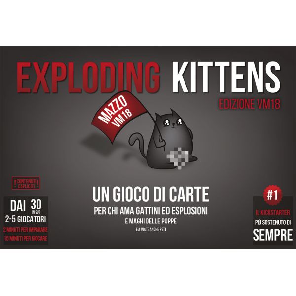 Exploding Kittens VM18 (Ed. Italiana)