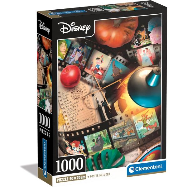 Puzzle da 1000 Pezzi - Disney Classic Movies