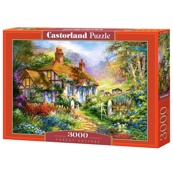 3000 Piece Puzzle - Forest Cottage