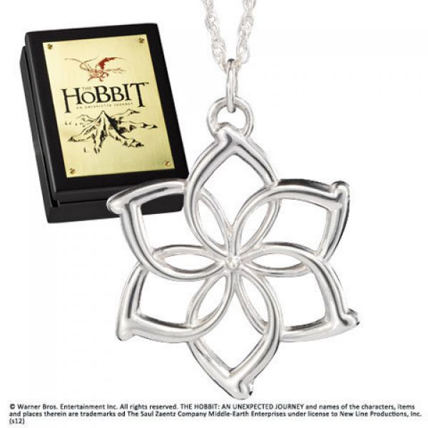 Galadriel? Flower Necklace - Silver - Hobbit
