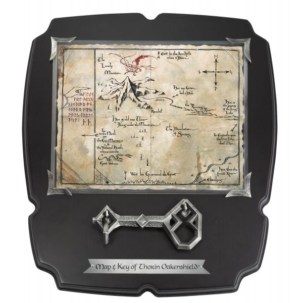 The Lord of the Rings: Thorin&#39;s Key and Map