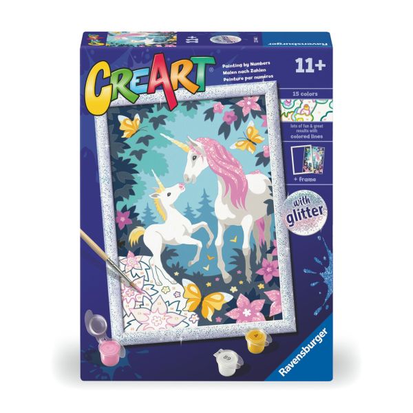 CreArt Serie D Classic - Unicorni Glitter