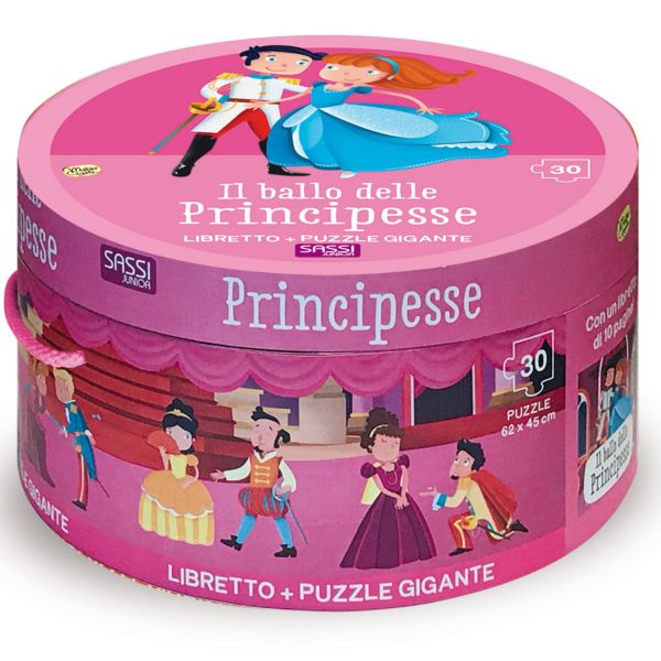 The Ball of the Princesses (Book and Giant Puzzle)