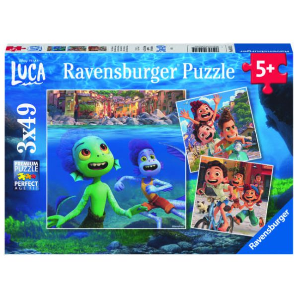 3 49 Piece Puzzles - Luca