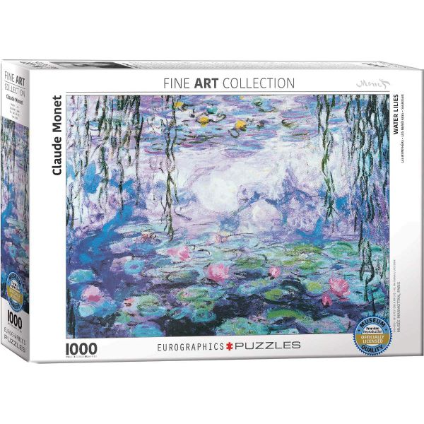 Puzzle da 1000 Pezzi - Art Collection: Monet, Waterlilies