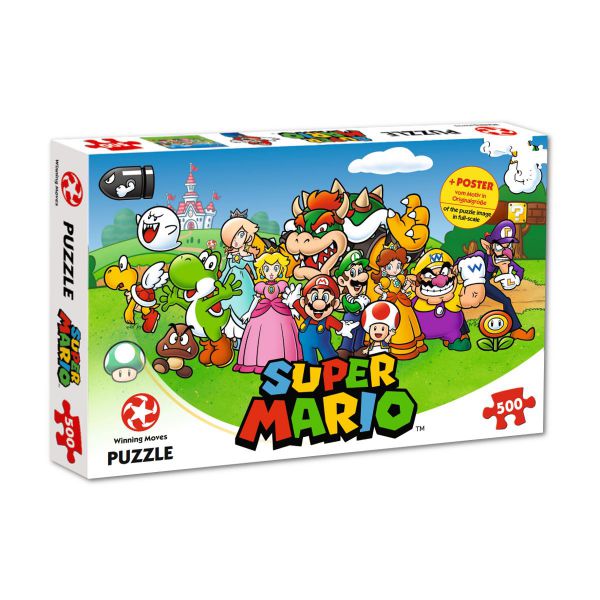 Puzzle da 500 Pezzi - Super Mario - Foto di Gruppo (IT)