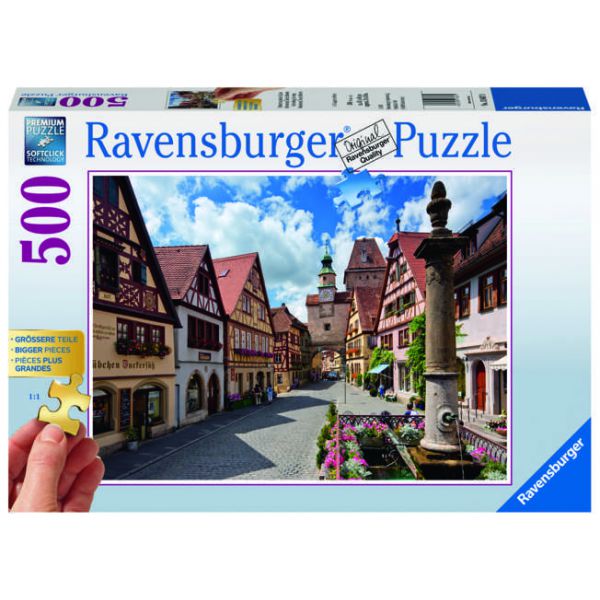 Puzzle da 500 Pezzi - Gold Edition: Rothenburg ob der Tauber