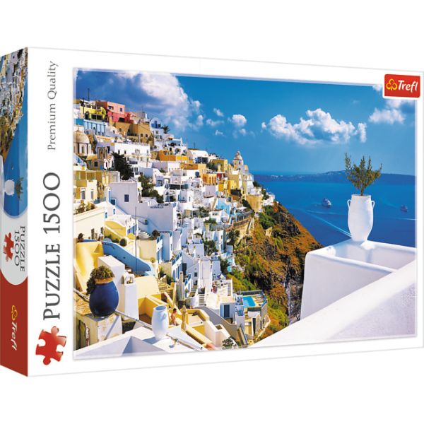 1500 Piece Puzzle - Santorini, Greece