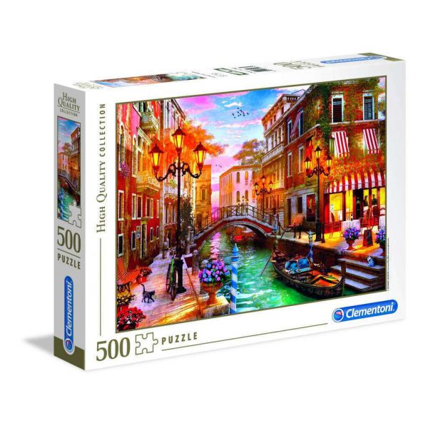 High Quality Collection 500 Piece Puzzle - Sunset over Venice