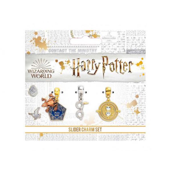 Charm Set - The Time Turner - Harry&#39;s Glasses - Chocolate - Harry Potter