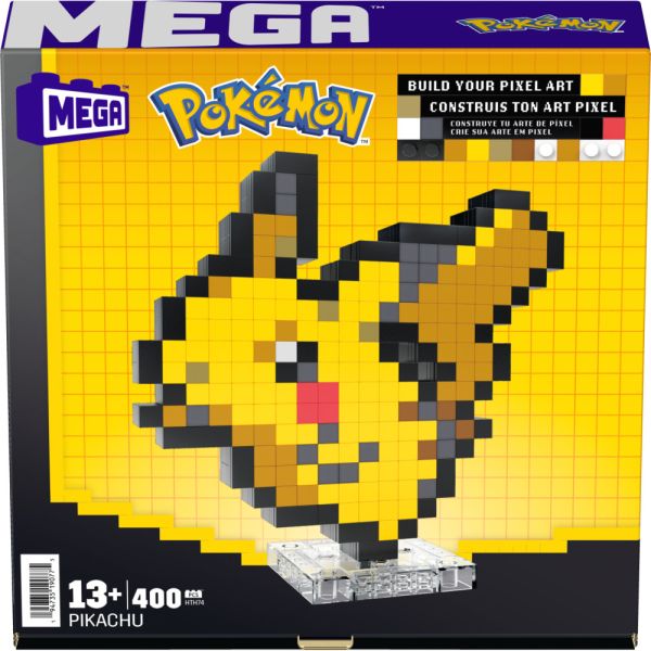 MEGA Pokémon Pixel Art Pikachu 