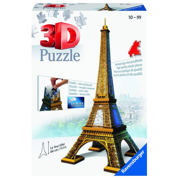 Puzzle 3D da 216 Pezzi - Tour Eiffel