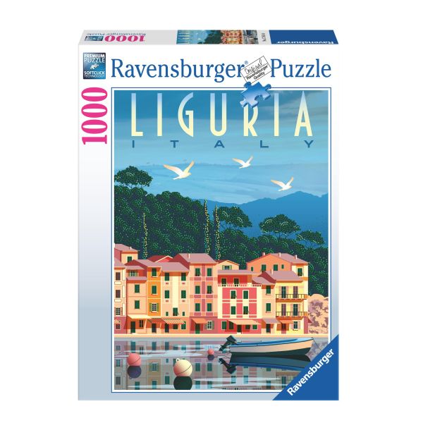 Puzzle da 1000 Pezzi - Cartolina dalla Liguria