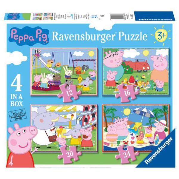 4 Puzzle in 1 - Peppa Pig