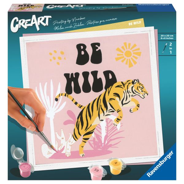 CreArt - Serie Trend Be Wild: Tigre