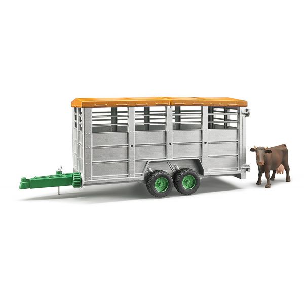Animal Transport Trailer with Cow