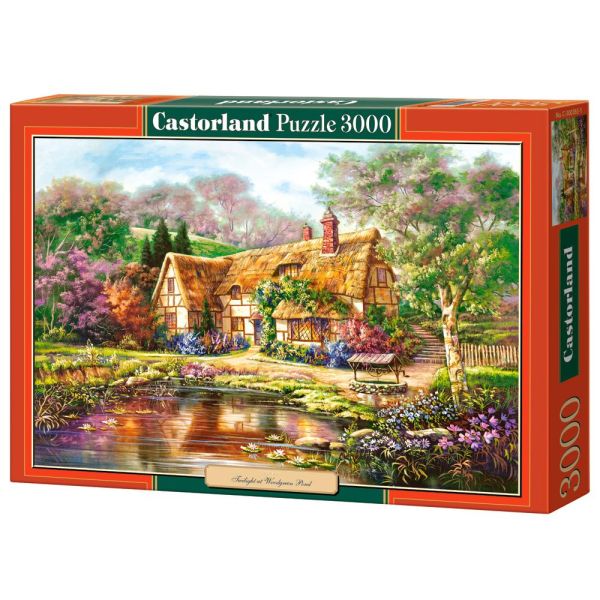 Puzzle 3000 Pezzi - Twilight at Woodgreen Pond