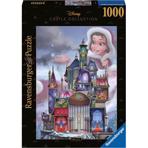 Puzzle 1000 pz - Belle - Disney Castles