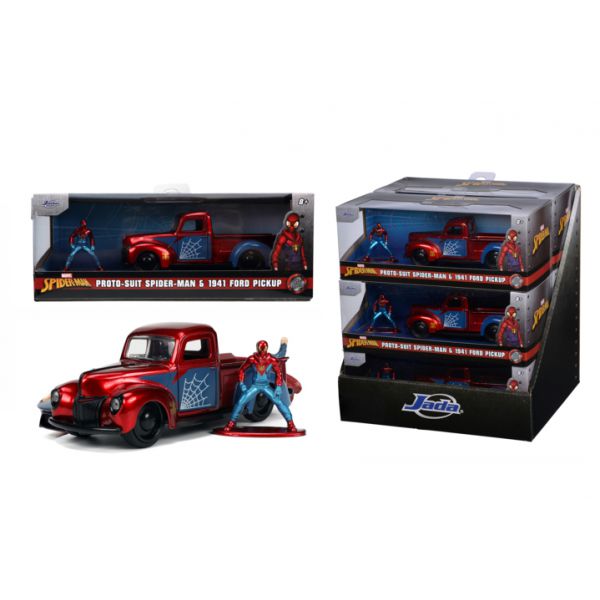 Marvel Spider-Man 1941 Pick-Up 1:32 scale die-cast with figure