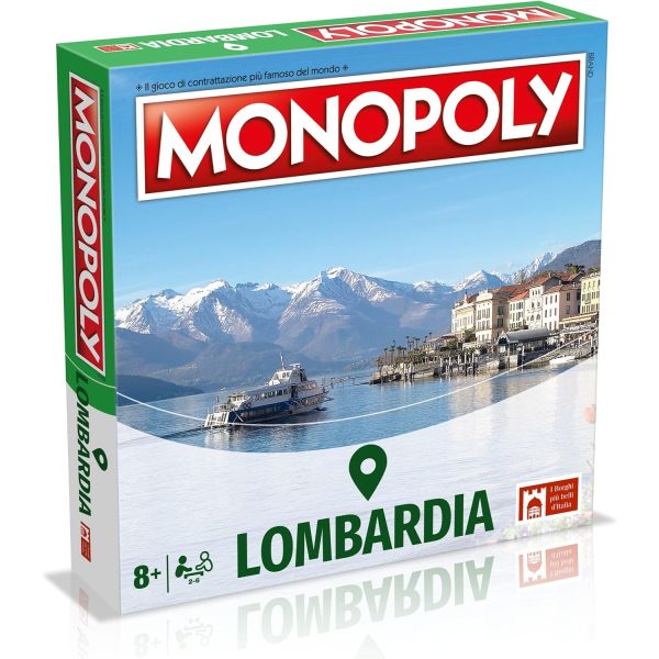 MONOPOLY - THE MOST BEAUTIFUL VILLAGES IN ITALY - LOMBARDY