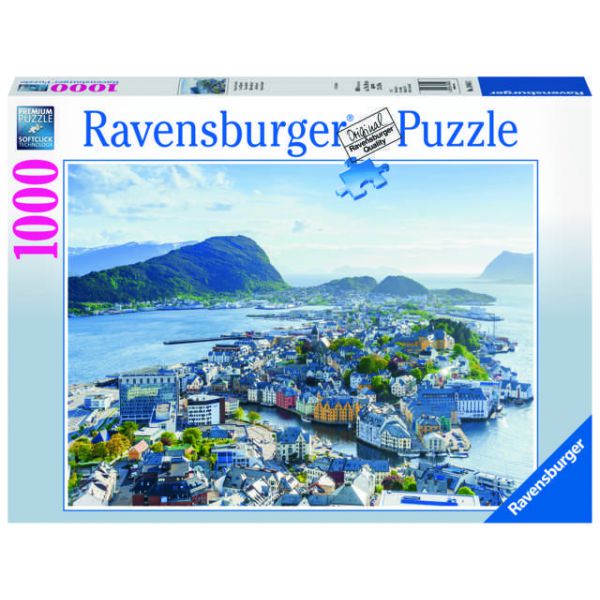 Puzzle da 1000 Pezzi - Foto & Paesaggi: Vista Su Ålesund