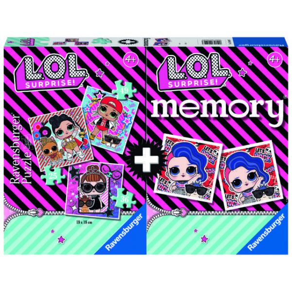 Multipack memory + 3 puzzle - L.O.L.