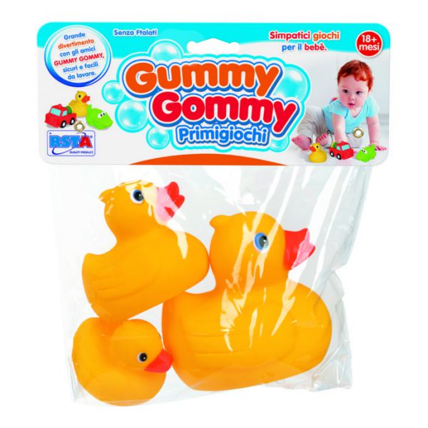 Gummy Gommy - Ducks 3 Pieces