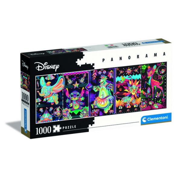 Puzzle da 1000 Pezzi Panorama - Disney Classic