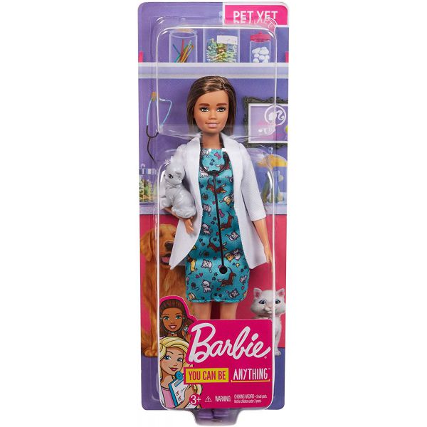 Barbie - Carriere: Veterinaria Castana