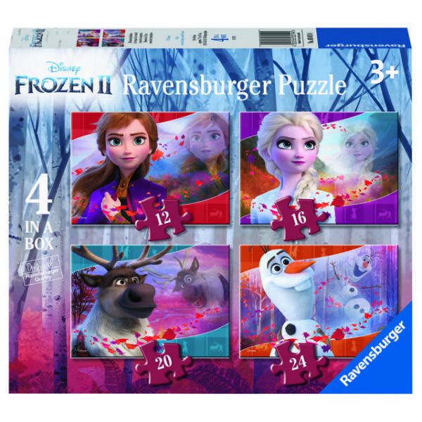 Puzzle 4 in 1 - Frozen 2