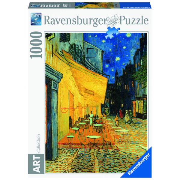 1000 Piece Puzzle - Van Gogh: Coffee at Night
