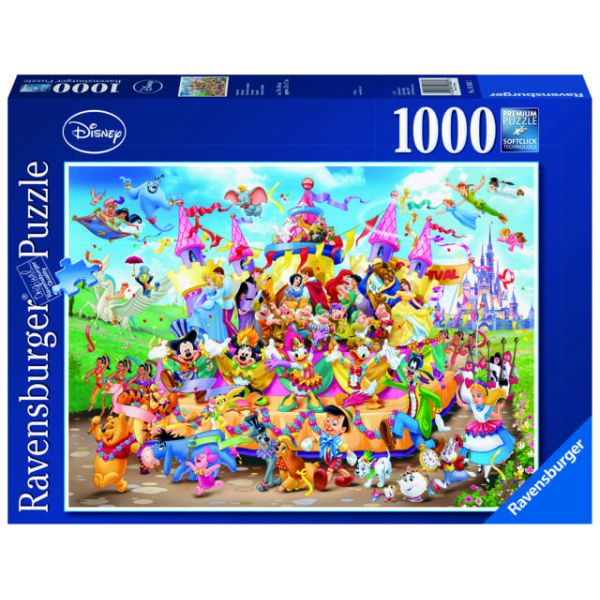 Puzzle da 1000 Pezzi - Carnevale Disney