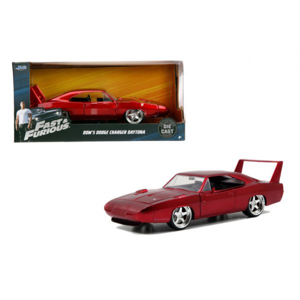 Hollywood Rides - Fast & Furious: Dodge Charger Daytona del 1969 di Dom Toretto (Scala 1:24)