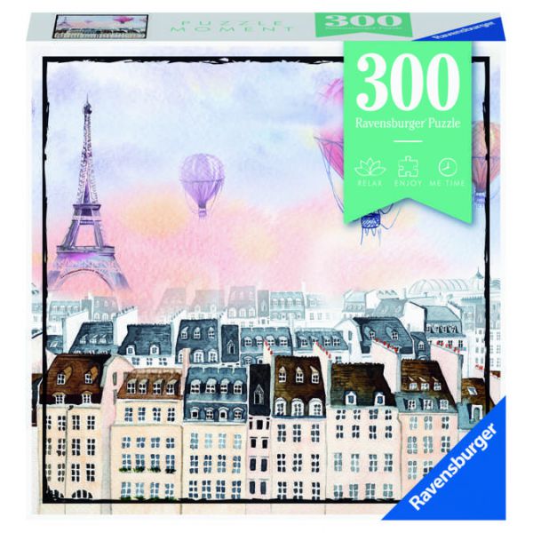 300 Piece Puzzle - Puzzle Moments: Hot Air Balloons