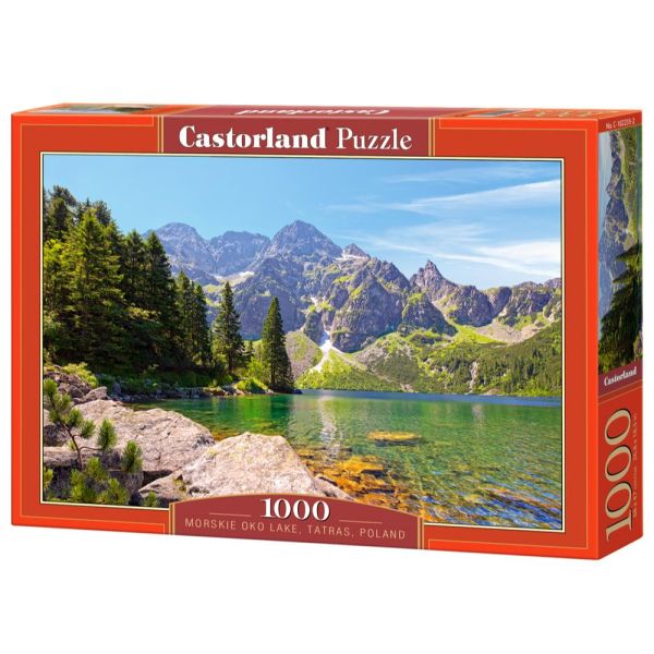 Puzzle da 1000 Pezzi - Lago Morskie Oko, Tatra, Polonia