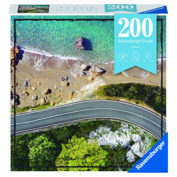 200 Piece Jigsaw Puzzle - Moment Puzzle: Beachroad