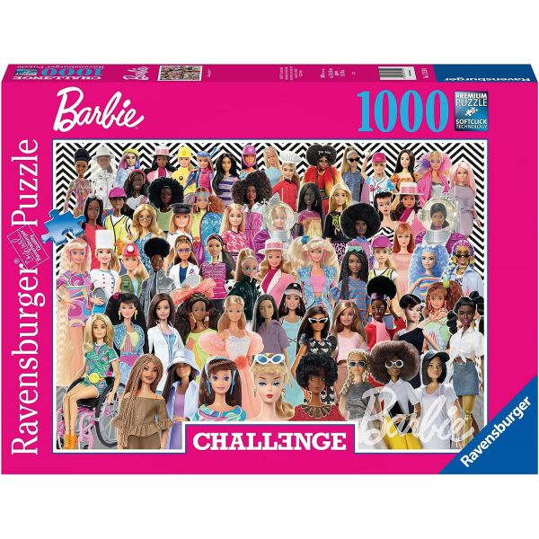 Puzzle da 1000 Pezzi Challenge - Barbie
