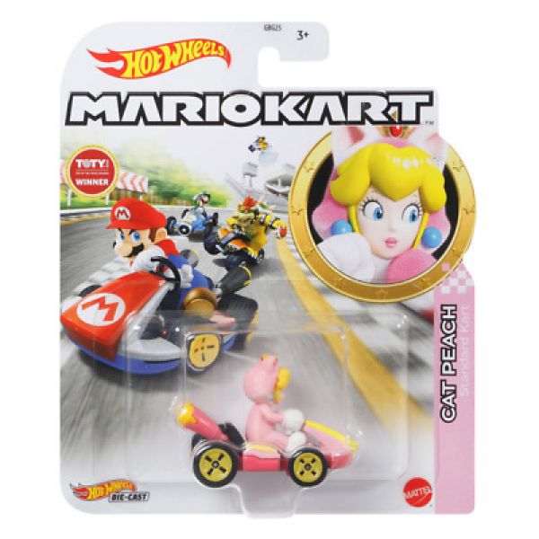 Hot Wheels - Mario Kart: Cat Peach, Standard Kart