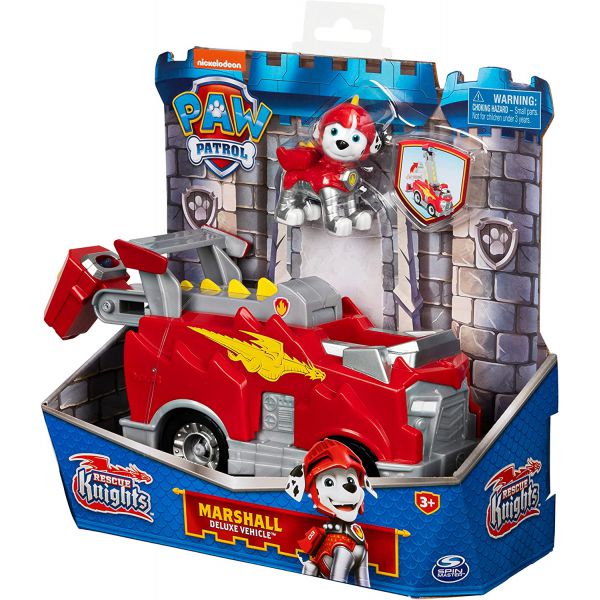 PAW PATROL Marshall Rescue Knights Themed Vehicle