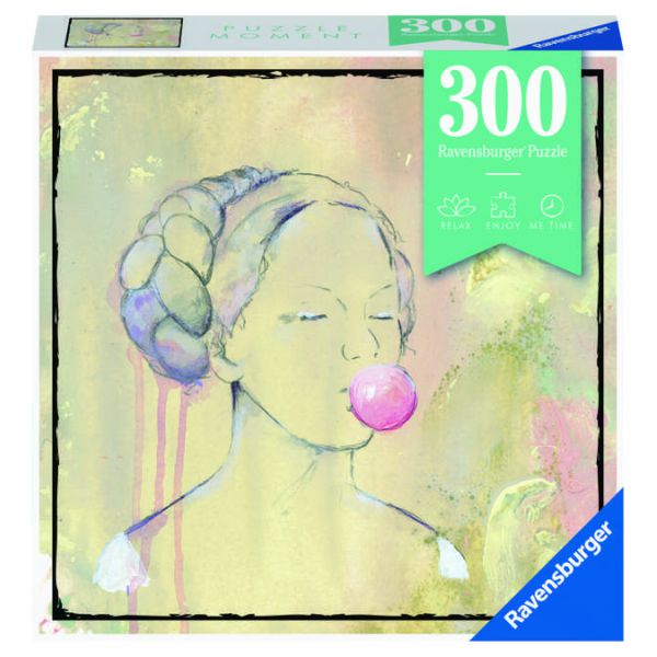 300 Piece Jigsaw Puzzle - Moment Puzzle: Chewing Gum