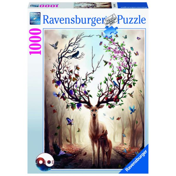 1000 Piece Puzzle - Magic Deer
