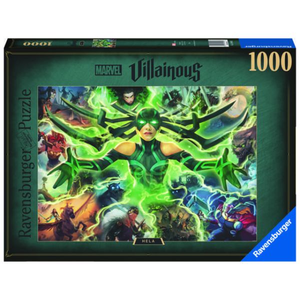 1000 Piece Puzzle - Villainous: Hela