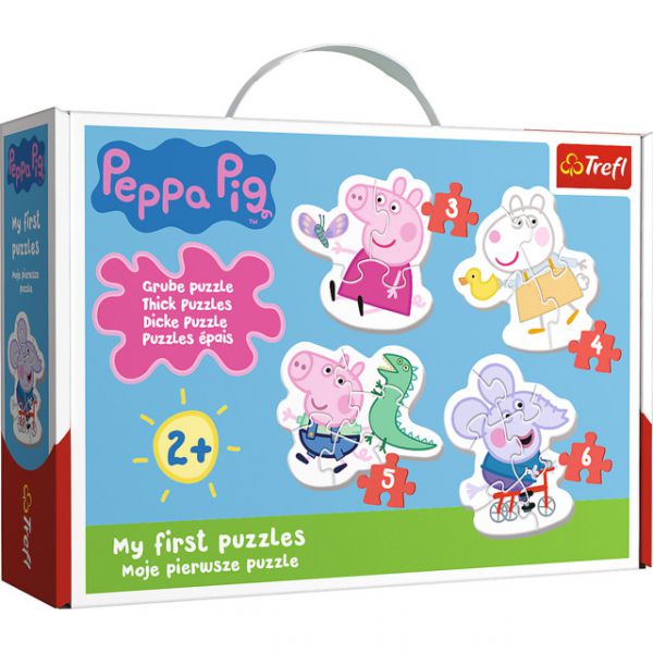 4 Puzzle in 1 - Baby Classic: Lovely Peppa Pig