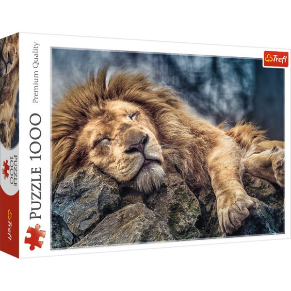 Puzzle da 1000 Pezzi - Sleeping lion