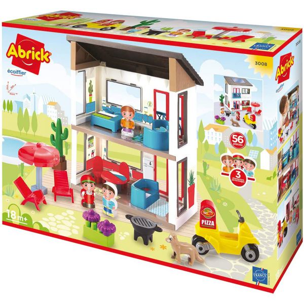 Abrick - Modern House: Villa con 3 personaggi
