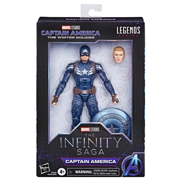 Marvel Legends - Personaggio 15 cm Infinity Saga Captain America